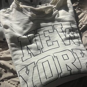 Free People New York pullover sweatshirt